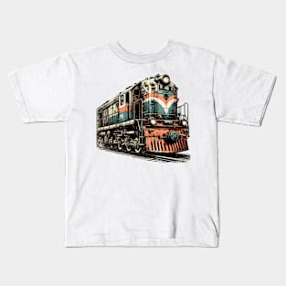 Diesel locomotive Kids T-Shirt